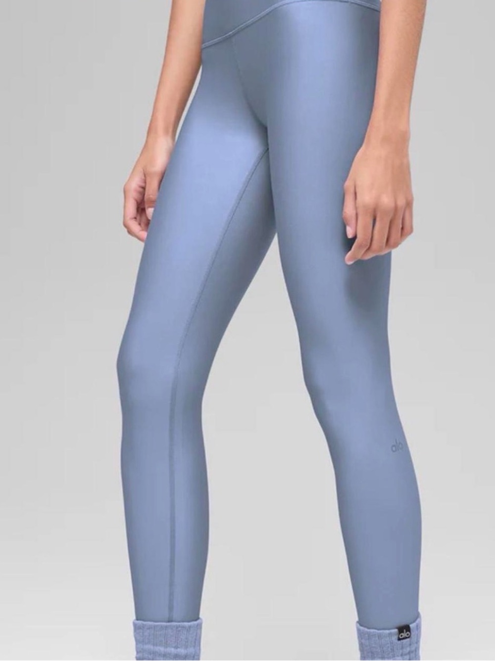 ALO Yoga Sculpt High-Rise Legging in Slate Blue
